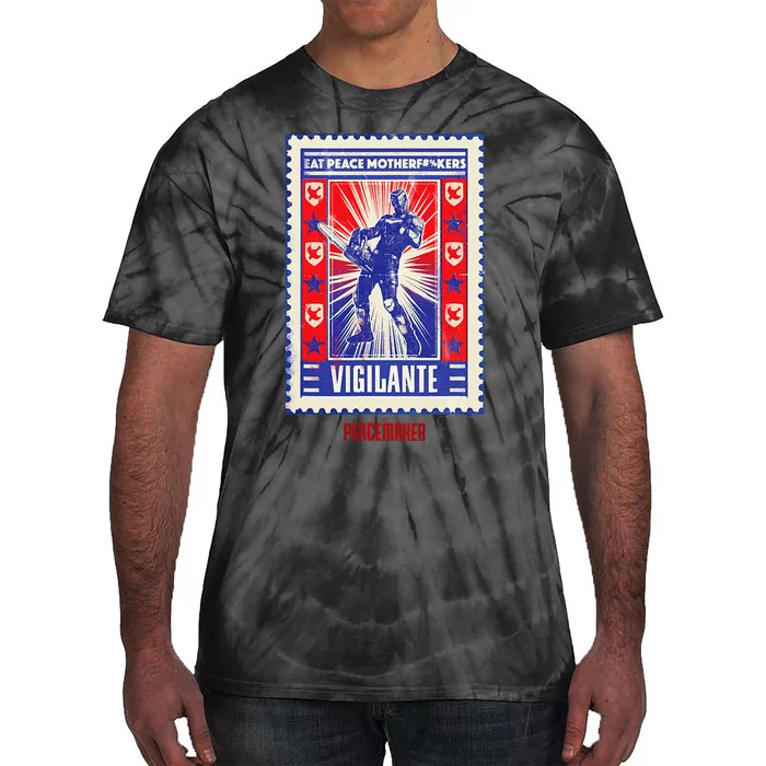 Peacemaker Vigilante Eat Peace Poster Tie-Dye T-Shirt