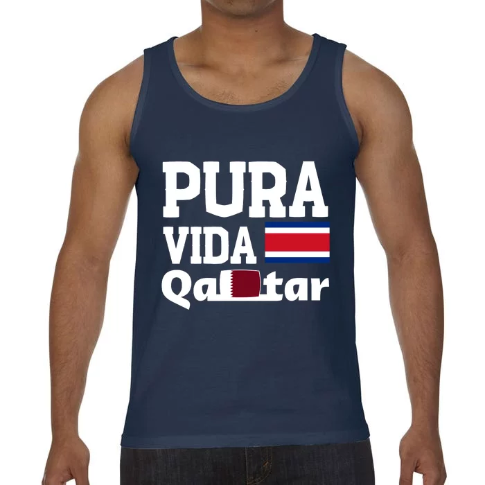 Pura Vida En Qatar 22 Costa Rica Comfort Colors® Tank Top