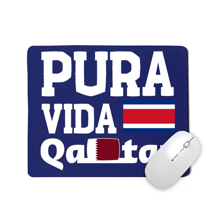 Pura Vida En Qatar 22 Costa Rica Mousepad