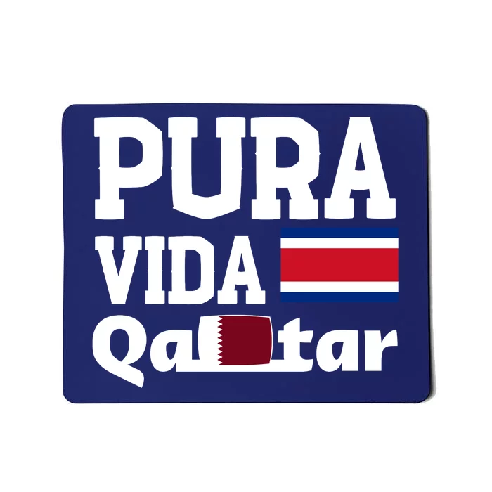 Pura Vida En Qatar 22 Costa Rica Mousepad