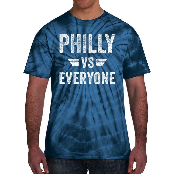 Philly VS Everyone Funny Pennsylvania Tie-Dye T-Shirt