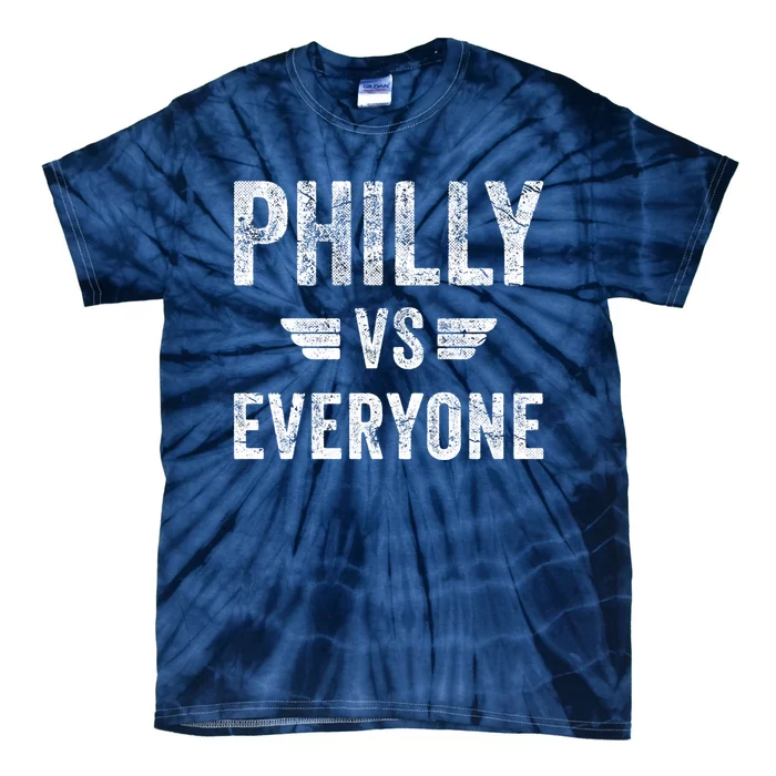 Philly VS Everyone Funny Pennsylvania Tie-Dye T-Shirt