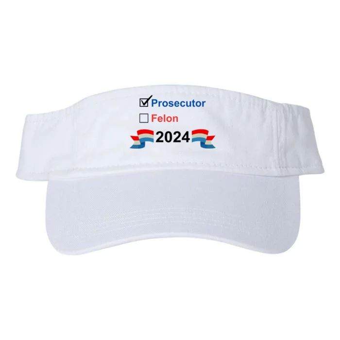 Prosecutor Vs Felon 2024 Valucap Bio-Washed Visor