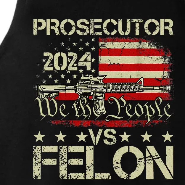 Prosecutor Vs Felon Prosecutor Vs Felon 2024 Ladies Tri-Blend Wicking Tank