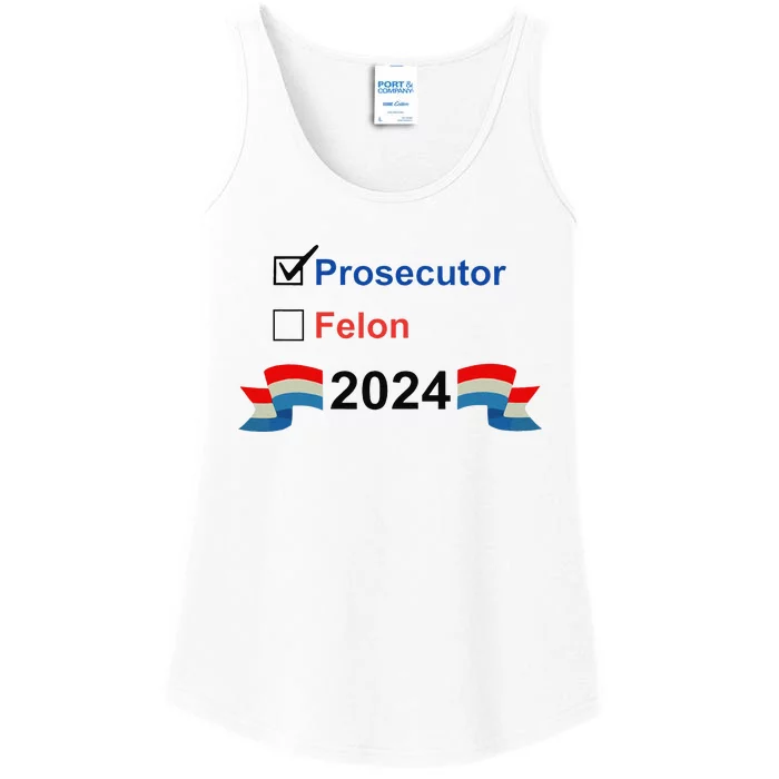 Prosecutor Vs Felon 2024 Ladies Essential Tank