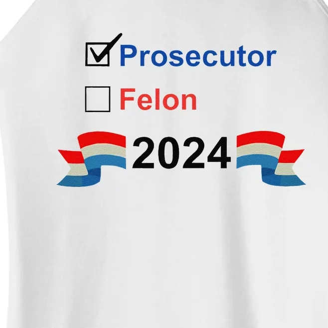 Prosecutor Vs Felon 2024 Women’s Perfect Tri Rocker Tank