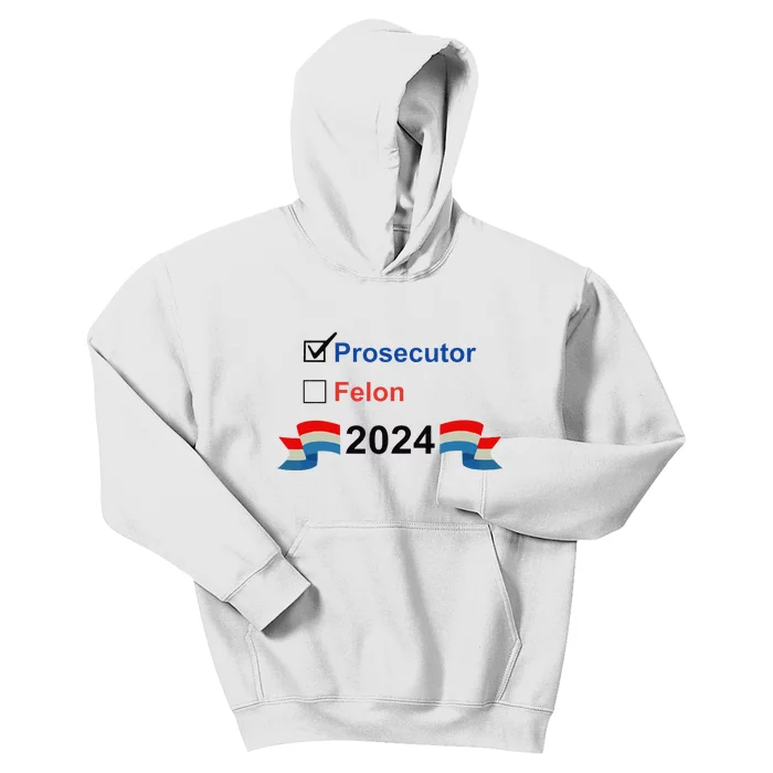 Prosecutor Vs Felon 2024 Kids Hoodie