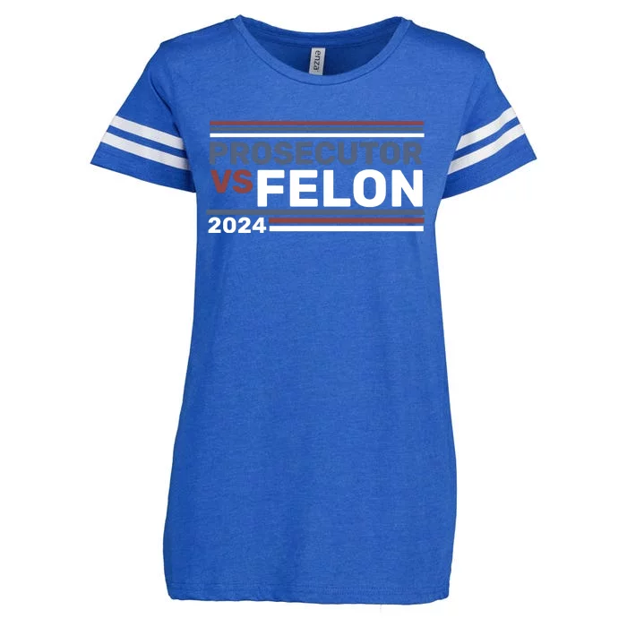 Prosecutor Vs Felon 2024 Enza Ladies Jersey Football T-Shirt