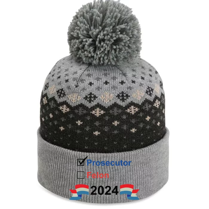 Prosecutor Vs Felon 2024 The Baniff Cuffed Pom Beanie