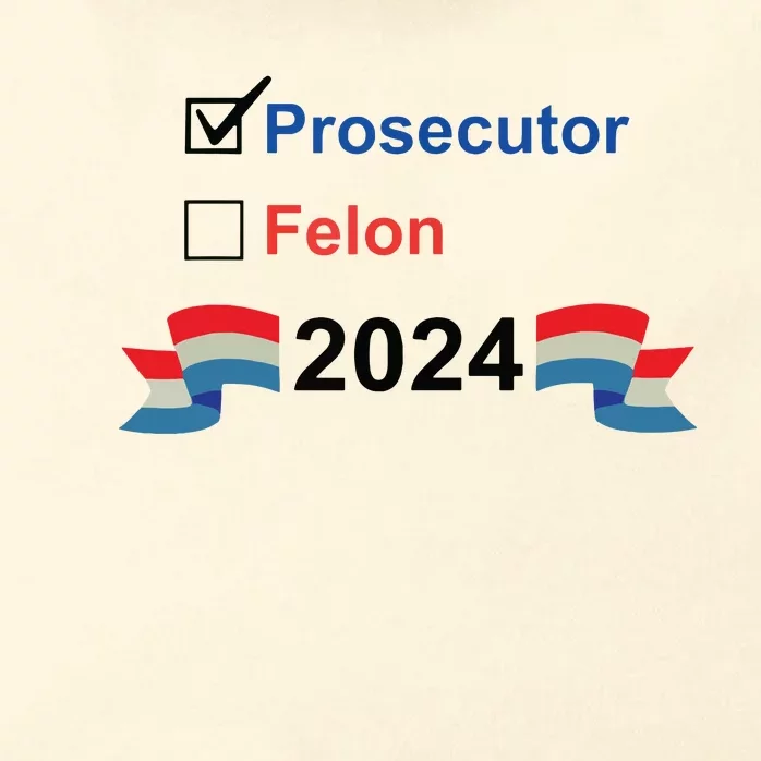 Prosecutor Vs Felon 2024 Zip Tote Bag