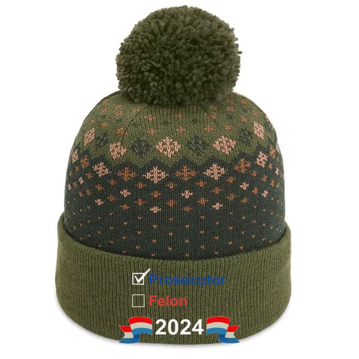 Prosecutor Vs Felon 2024 The Baniff Cuffed Pom Beanie