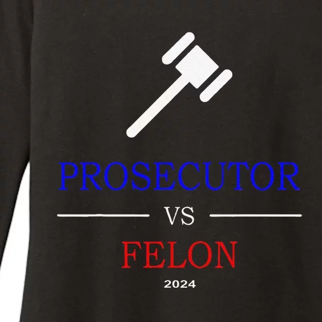 Prosecutor Vs Felon 2024 Womens CVC Long Sleeve Shirt