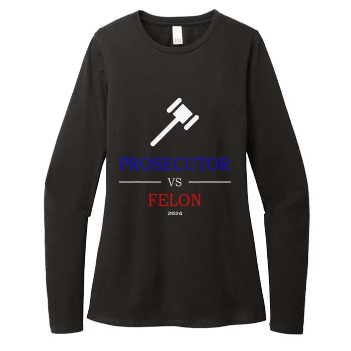 Prosecutor Vs Felon 2024 Womens CVC Long Sleeve Shirt