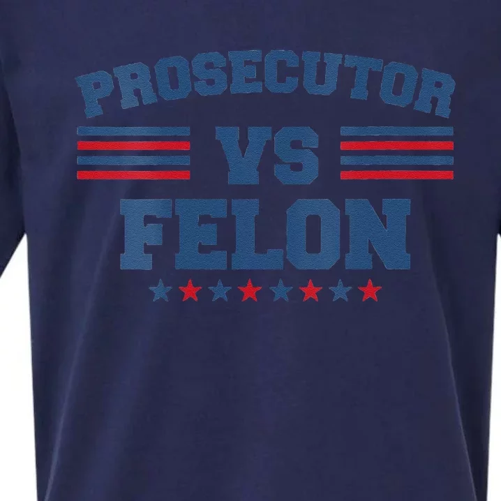 Prosecutor Vs Felon 2024 Sueded Cloud Jersey T-Shirt