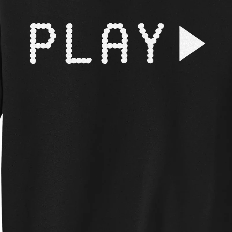 Play Vhs Forward Button Sweatshirt