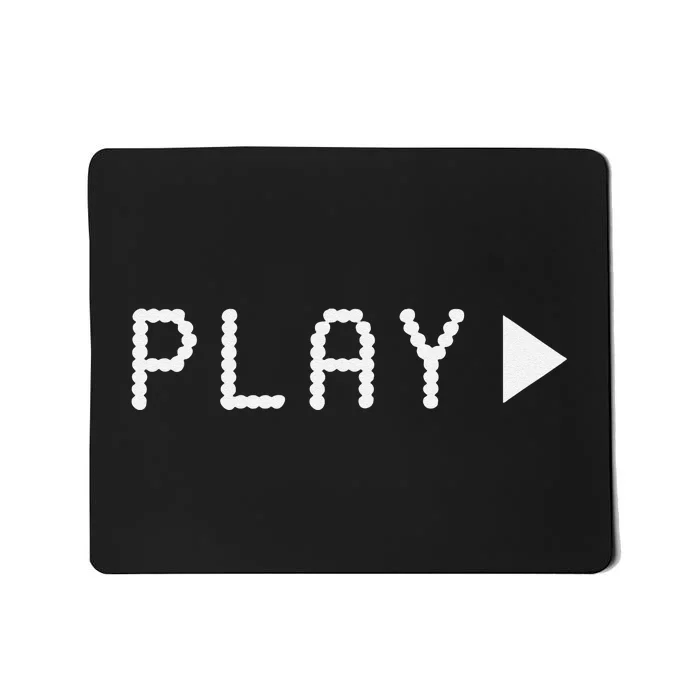 Play Vhs Forward Button Mousepad