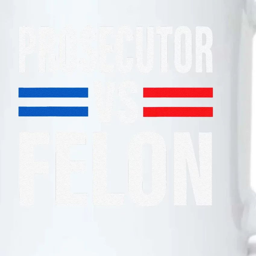 Prosecutor Vs Felon Pro Kamala Harris 2024 President Black Color Changing Mug