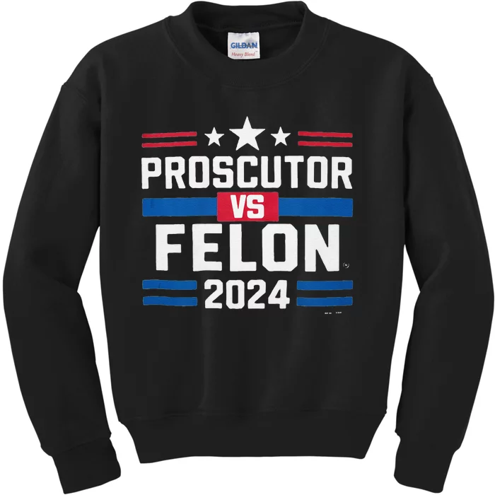 Prosecutor Vs Felon Prosecutor Vs Felon 2024 Kids Sweatshirt