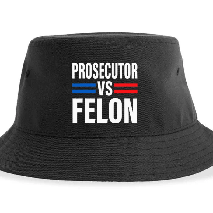 Prosecutor Vs Felon Vote Sustainable Bucket Hat