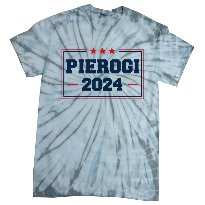 Pierogi Vote For Polish Food In 2024 Tie-Dye T-Shirt