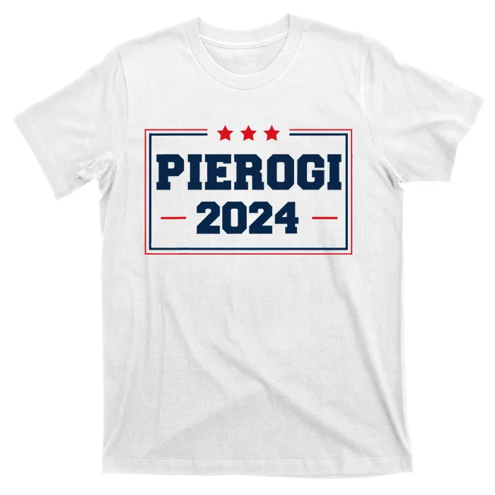 Pierogi Vote For Polish Food In 2024 T-Shirt