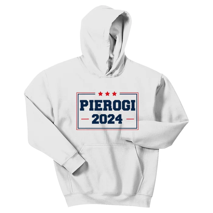 Pierogi Vote For Polish Food In 2024 Kids Hoodie