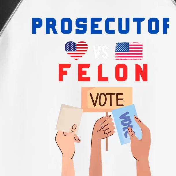 Prosecutor Vs Felon Vote Toddler Fine Jersey T-Shirt