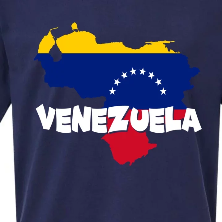 Patriotic Venezuela Flag Venezuelan Pride Venezuela Sueded Cloud Jersey T-Shirt