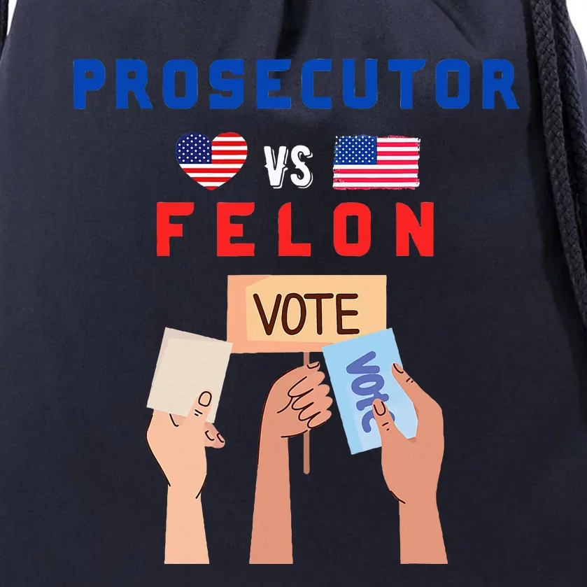 Prosecutor Vs Felon Vote Drawstring Bag