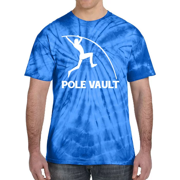 Pole Vaulter Funny Gift Tie-Dye T-Shirt