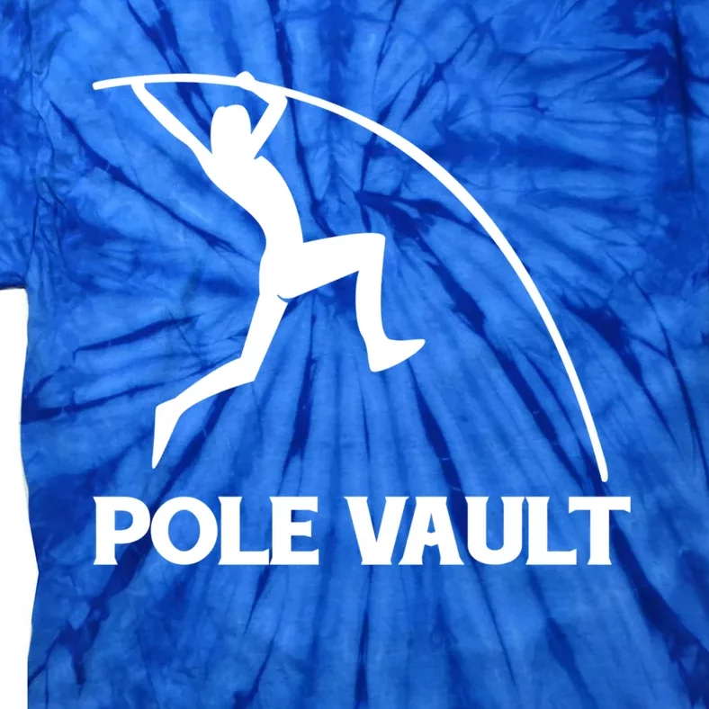 Pole Vaulter Funny Gift Tie-Dye T-Shirt