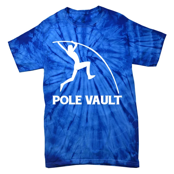 Pole Vaulter Funny Gift Tie-Dye T-Shirt