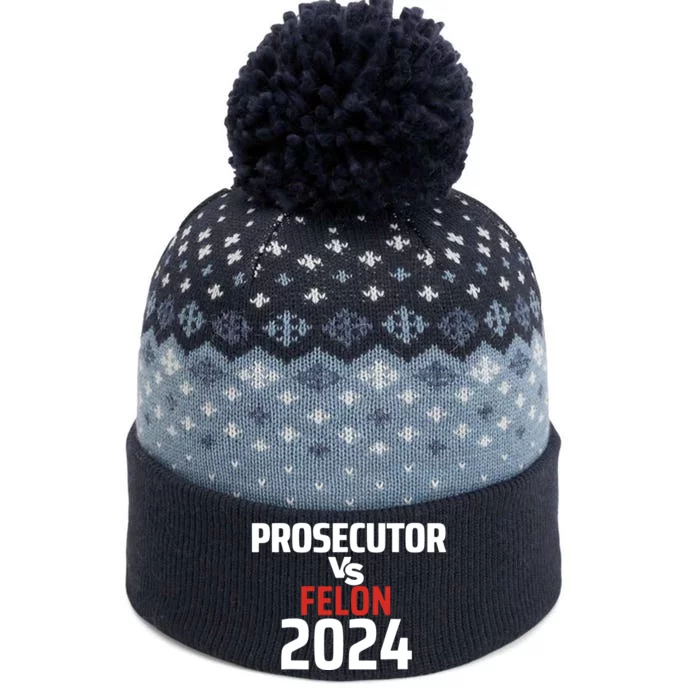 Prosecutor Vs Felon 2024 The Baniff Cuffed Pom Beanie