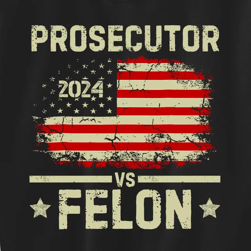 Prosecutor Vs Felon 2024 Kids Sweatshirt