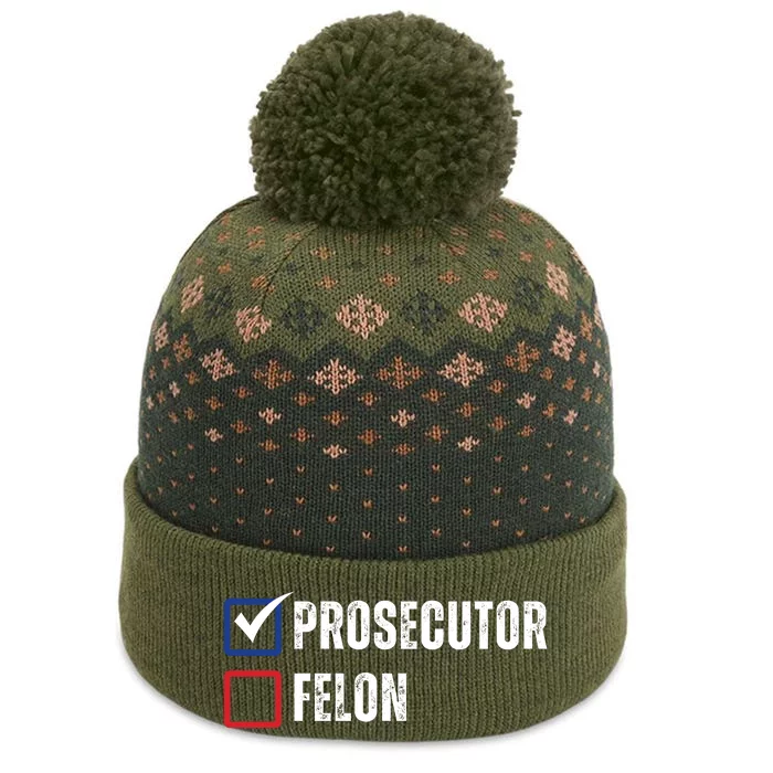 Prosecutor Vs Felon 2024 The Baniff Cuffed Pom Beanie