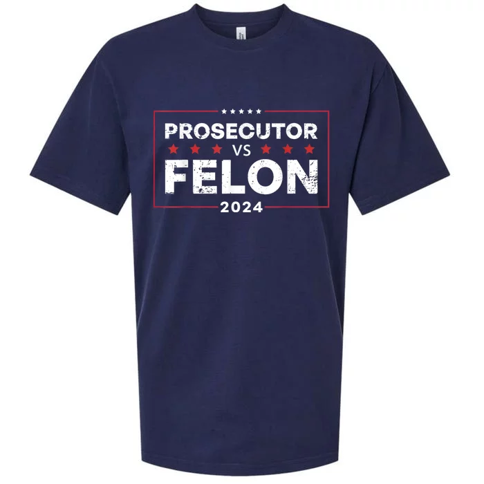 Prosecutor Vs Felon 2024 Funny Voting Election 2024 Sueded Cloud Jersey T-Shirt