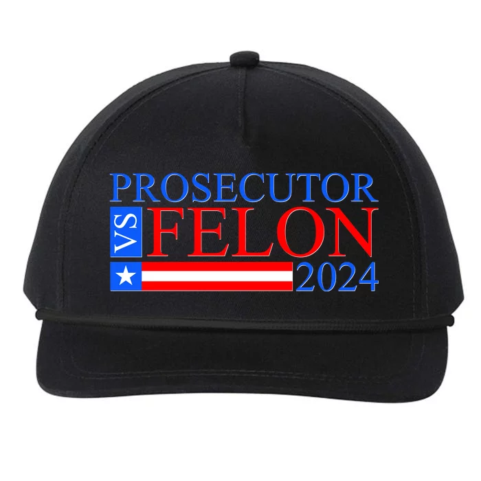 Prosecutor Vs Felon 2024 Kamala Vs Trump 2024 Election Snapback Five-Panel Rope Hat