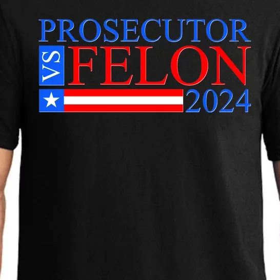 Prosecutor Vs Felon 2024 Kamala Vs Trump 2024 Election Pajama Set