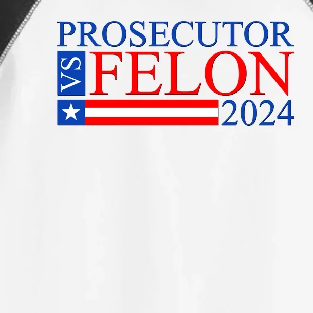 Prosecutor Vs Felon 2024 Kamala Vs Trump 2024 Election Toddler Fine Jersey T-Shirt