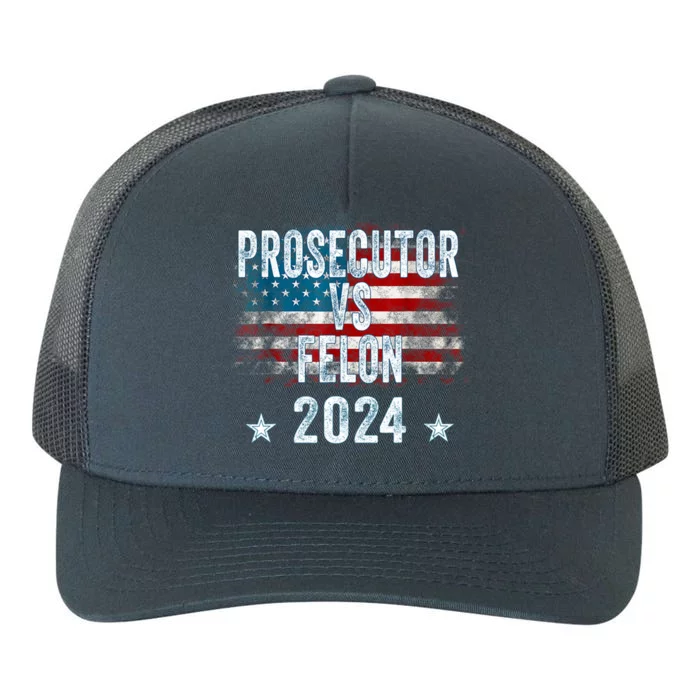 Prosecutor Vs Felon 2024 Yupoong Adult 5-Panel Trucker Hat