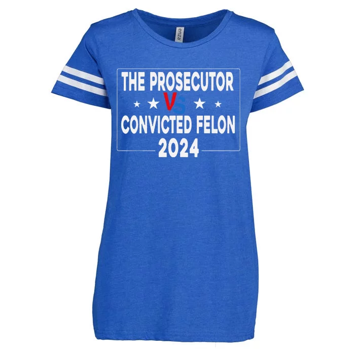 Prosecutor Vs Felon Prosecutor Vs Felon 2024 Funny Enza Ladies Jersey Football T-Shirt