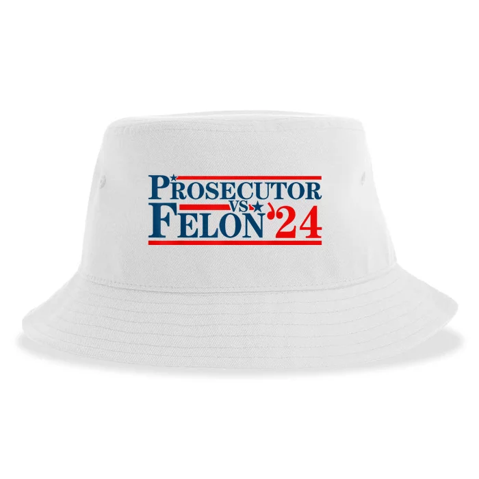 Prosecutor Vs Felon Funny Prosecutor Vs Felon 2024 Sustainable Bucket Hat