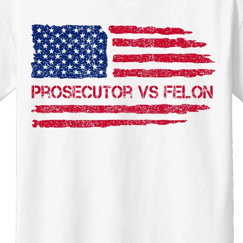 Prosecutor Vs Felon 2024 Us Election 2024 Kids T-Shirt