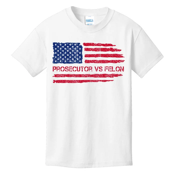 Prosecutor Vs Felon 2024 Us Election 2024 Kids T-Shirt