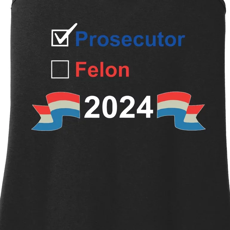 Prosecutor Vs Felon 2024 Ladies Essential Tank