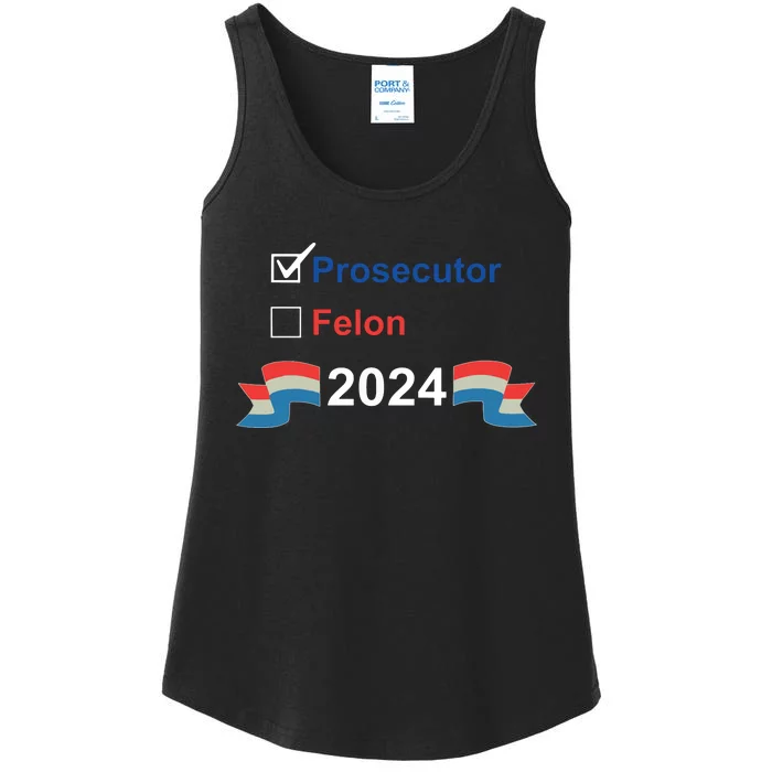 Prosecutor Vs Felon 2024 Ladies Essential Tank