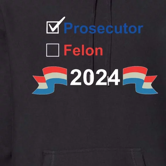 Prosecutor Vs Felon 2024 Premium Hoodie