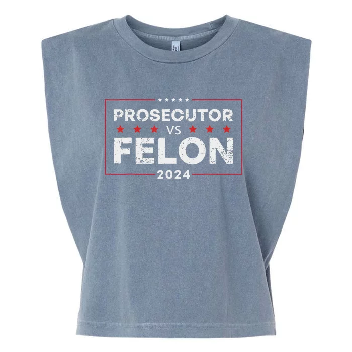 Prosecutor Vs Felon 2024 Garment-Dyed Women's Muscle Tee