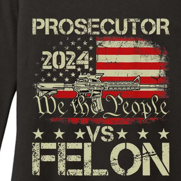 Prosecutor Vs Felon Prosecutor Vs Felon 2024 Womens CVC Long Sleeve Shirt