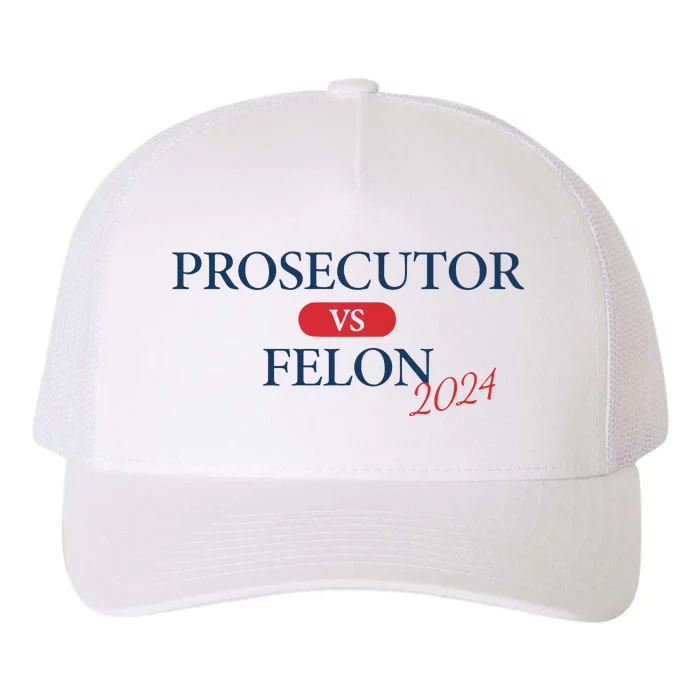 Prosecutor Vs Felon 2024 Yupoong Adult 5-Panel Trucker Hat